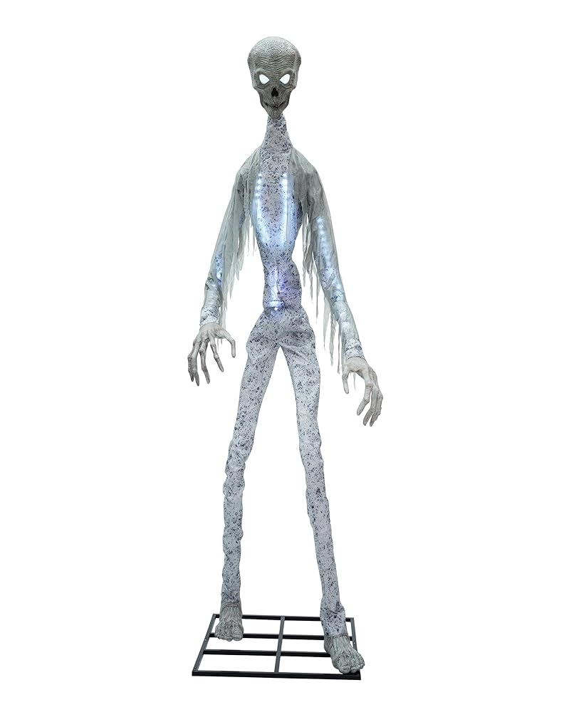 Amazon Spirit Halloween 10 Ft Giant Death Ray Animatronic Decorations Animated Halloween D cor Weather Resistant Home Kitchen