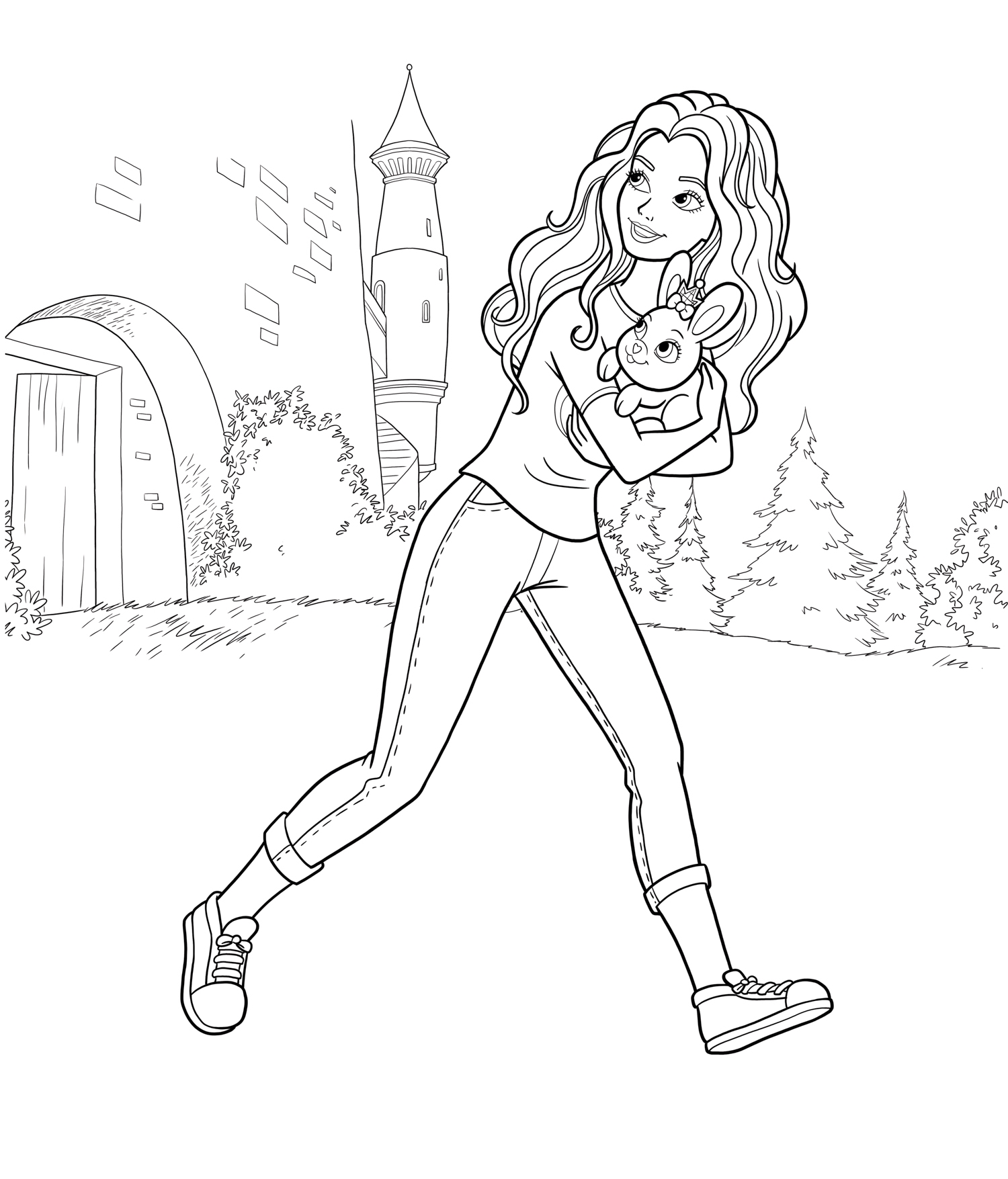 Barbie Princess Adventure 21 Coloring Pages YouLoveIt