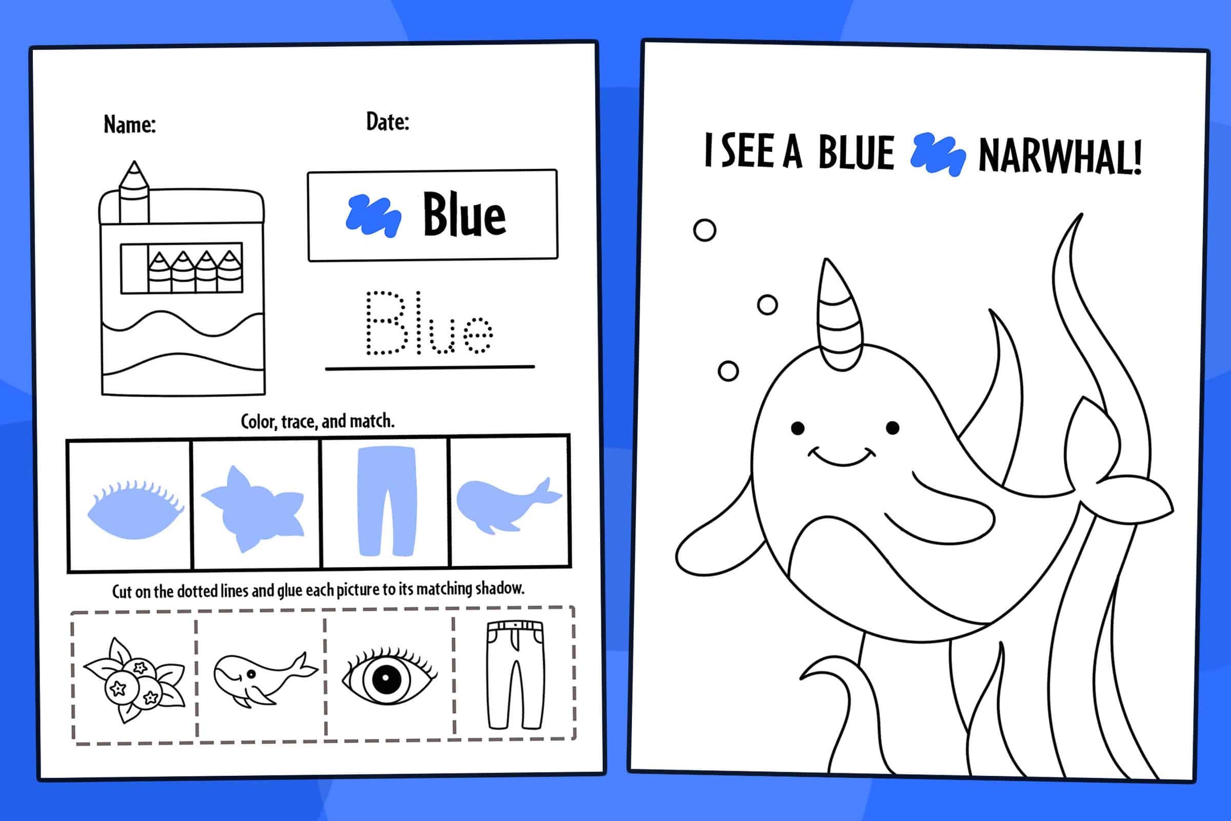 Blue Color Activities And Worksheets For Preschool The Worksheets Library Blue Color Activities And Worksheets For Preschool The Worksheets Library
