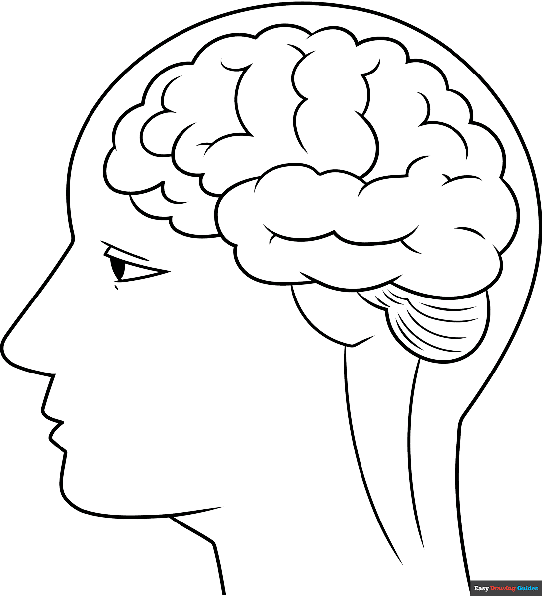 free printable brain coloring pages