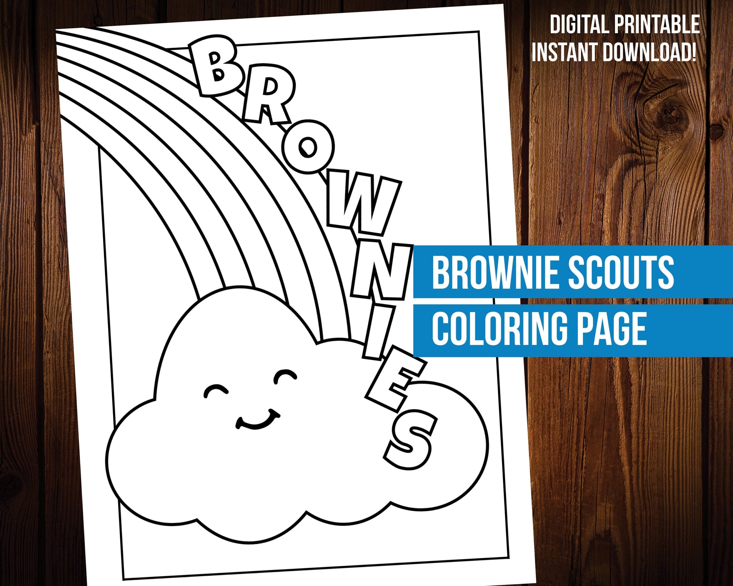 girl scout coloring pages printable girl scout coloring pages printable