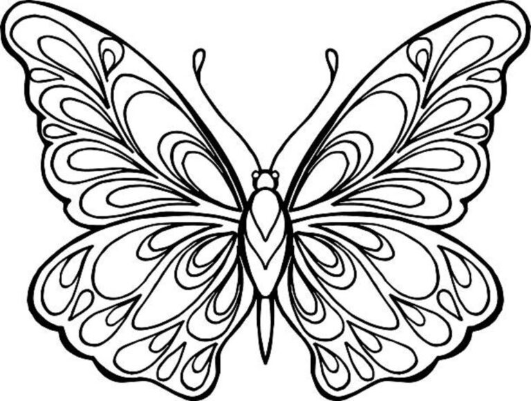 Butterfly Coloring Pages 25 Free Printable Sheets Parade