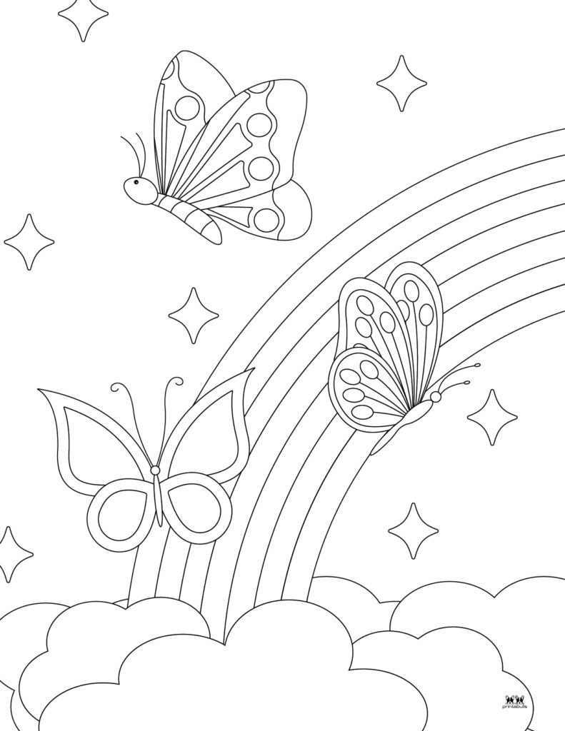 butterfly coloring pages printable