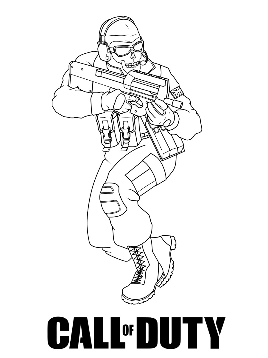 Call Of Duty Coloring Pages 100 Images Free Printable