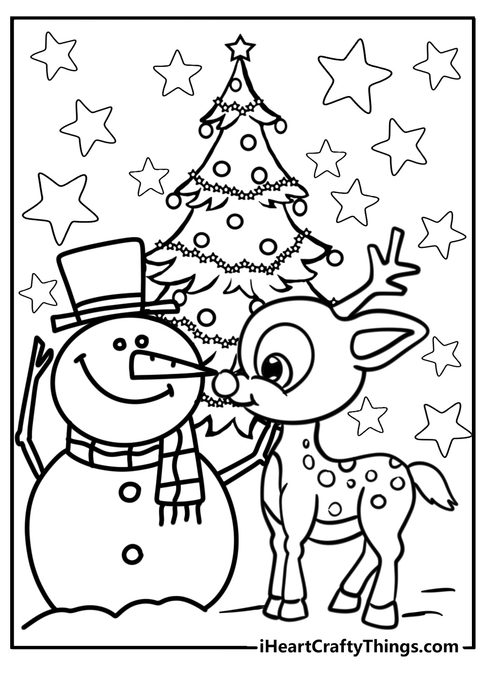 full page christmas printable coloring pages full page christmas printable coloring pages