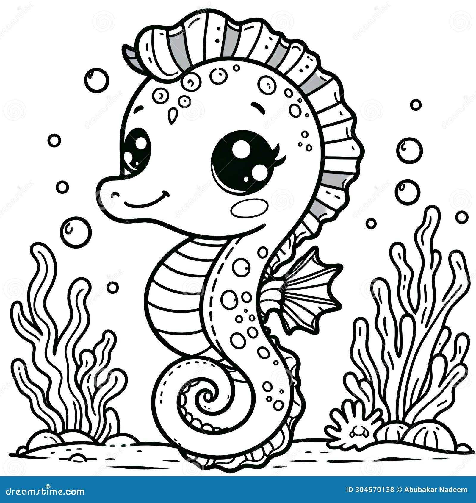 Coloring Page Cute Seahorse Stock Photos Free Royalty Free Stock Photos From Dreamstime Coloring Page Cute Seahorse Stock Photos Free Royalty Free Stock Photos From Dreamstime