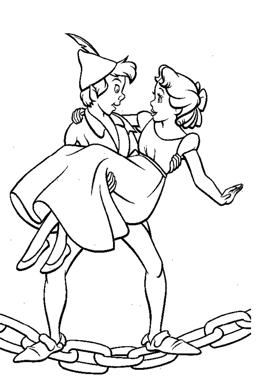 Coloring Pages Peter Pan Coloring Pages