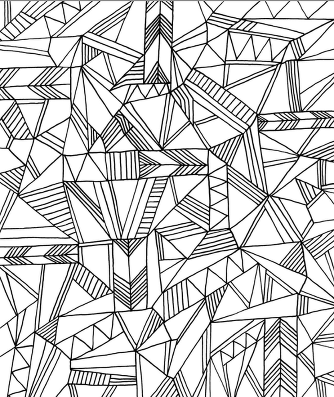 Coloring Pages Printable Geometric Coloring Pages For Adults