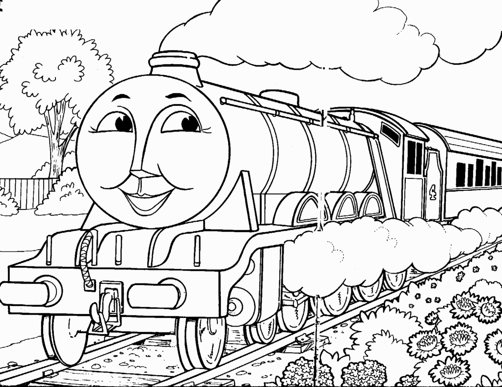 Coloring Pages Train Coloring Pages