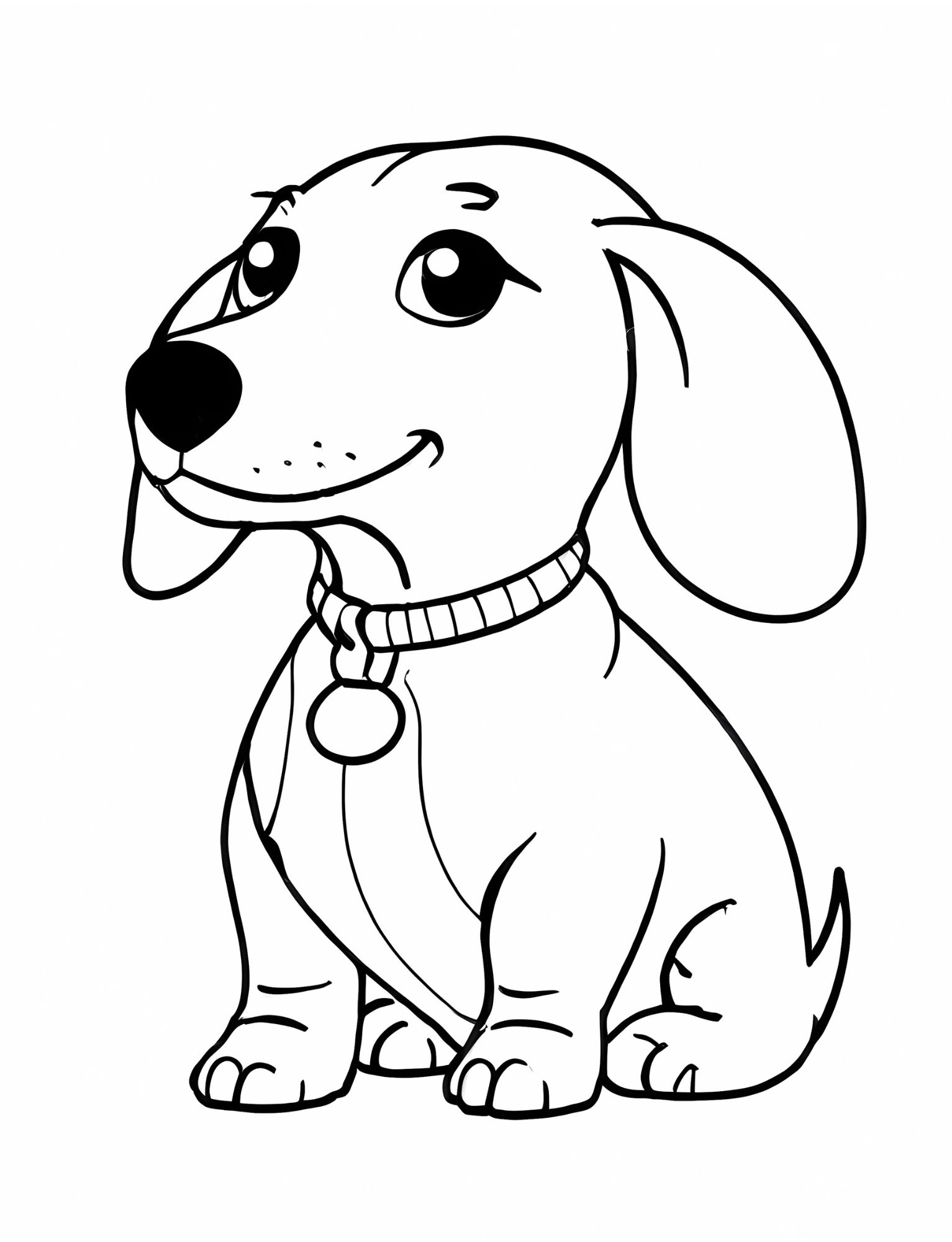 Dachshunds Coloring Pages Made By Teachers