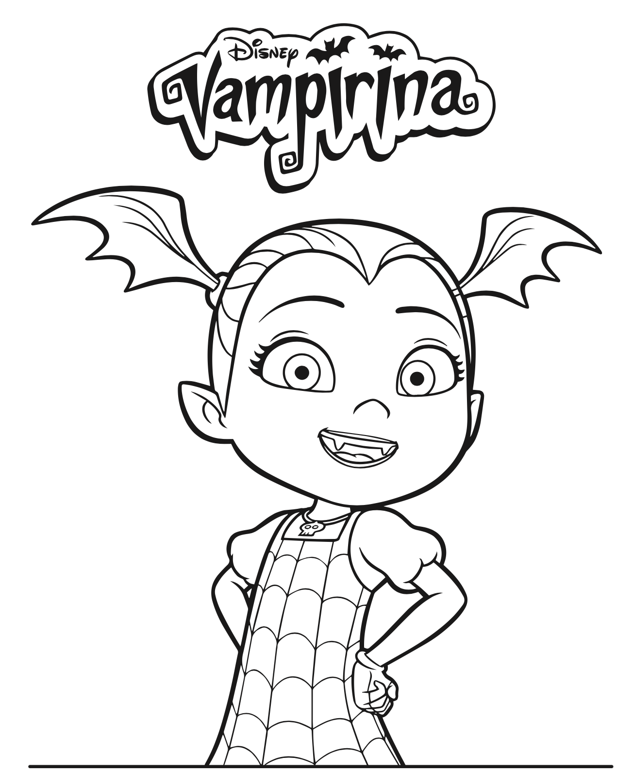 Disney Junior Vampirina Coloring Pages DVD Giveaway