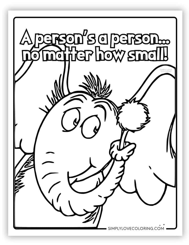 Dr Seuss Coloring Pages Free PDF Printables Simply Love Coloring