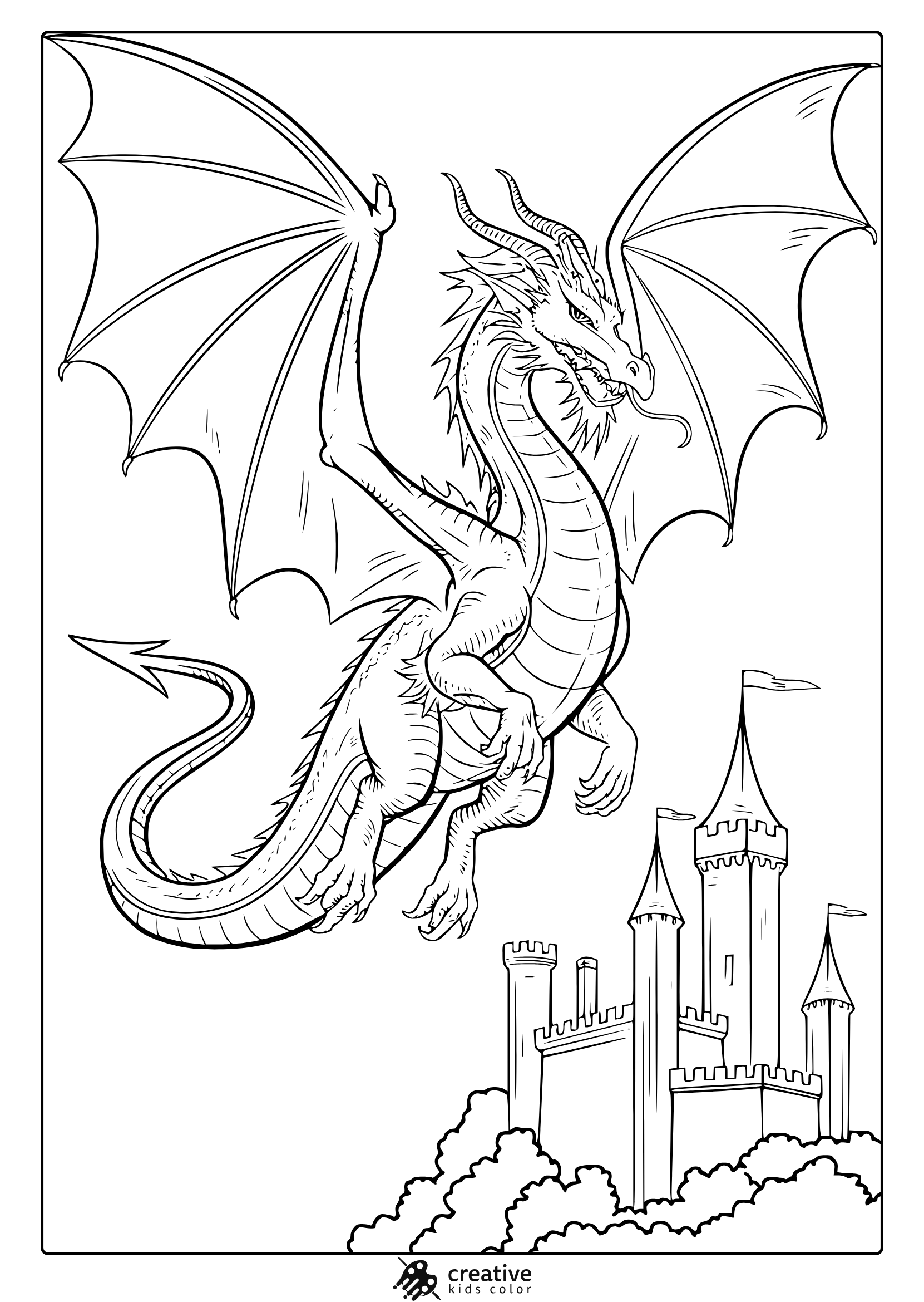 mystical coloring pages printable