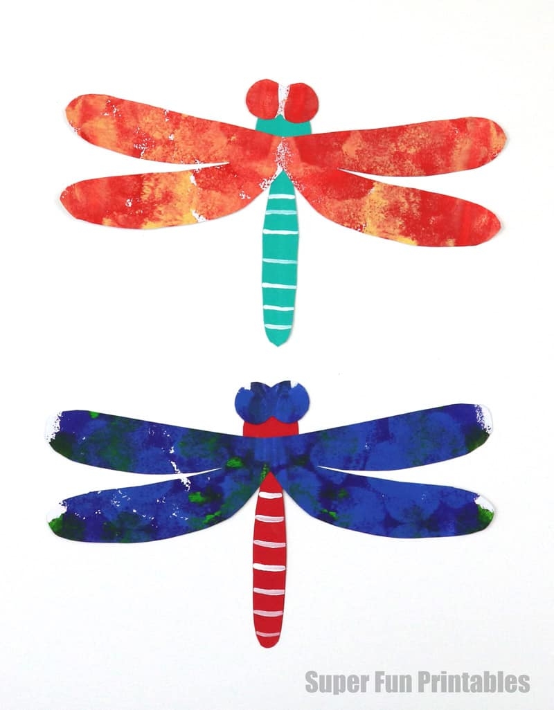 Dragonfly Squish Art The Craft Train
