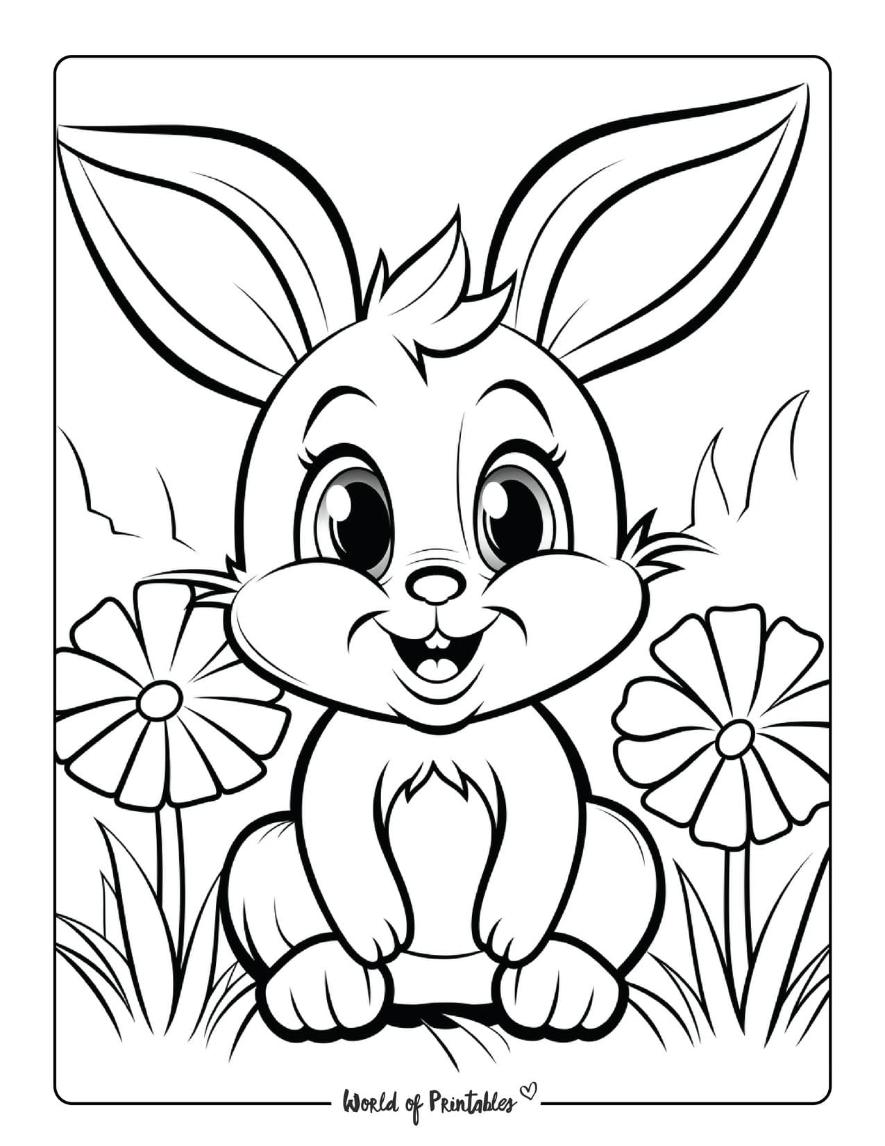 easter coloring sheets printables