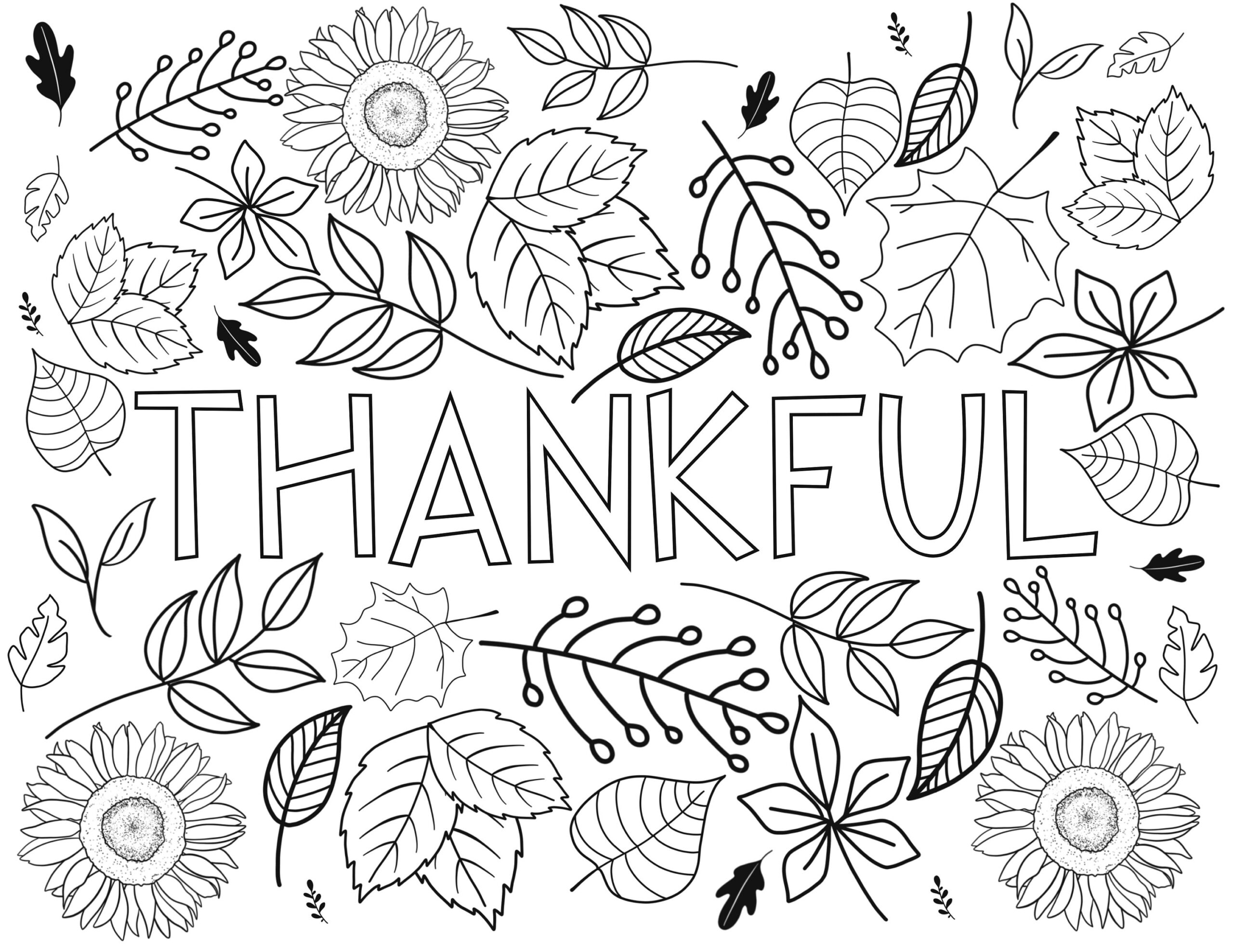 Fall Coloring Page thankful Autumn Time Instant Download And Print To Color easy To Color Fall Page fall Leaves Coloring Printable Page Etsy Fall Coloring Page thankful Autumn Time Instant Download And Print To Color easy To Color Fall Page fall Leaves Coloring Printable Page Etsy