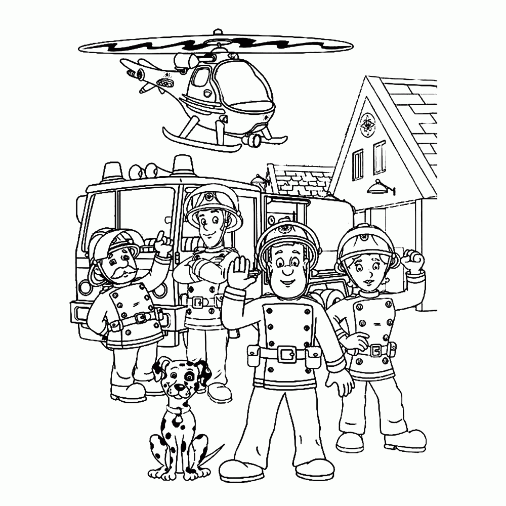 Fireman Sam Coloring Pages Best Coloring Pages For Kids Fireman Sam Coloring Pages Best Coloring Pages For Kids