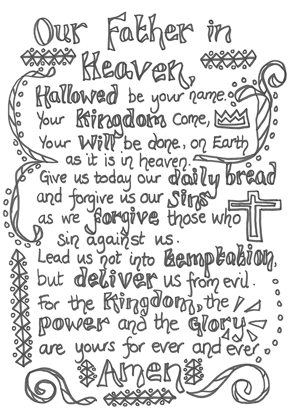 Flame Creative Children s Ministry Prayers To Colour In 
