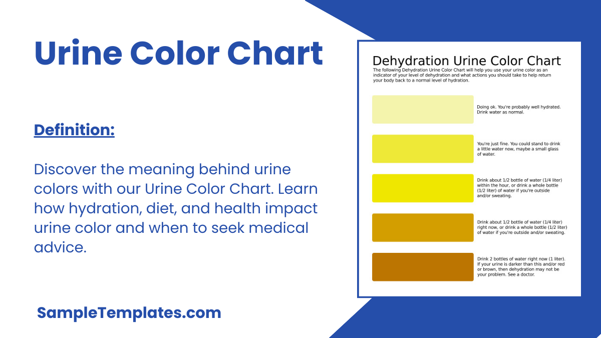 FREE 8 Sample Urine Color Chart Templates In PDF Word