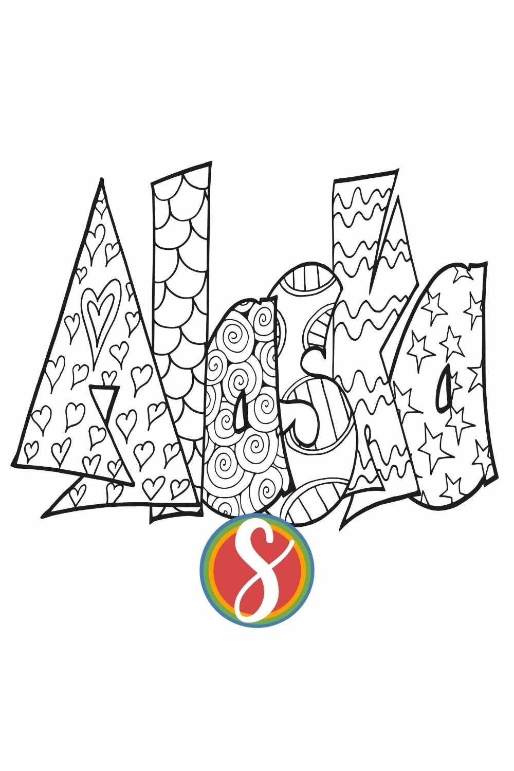 Free Alaska Coloring Pages Stevie Doodles