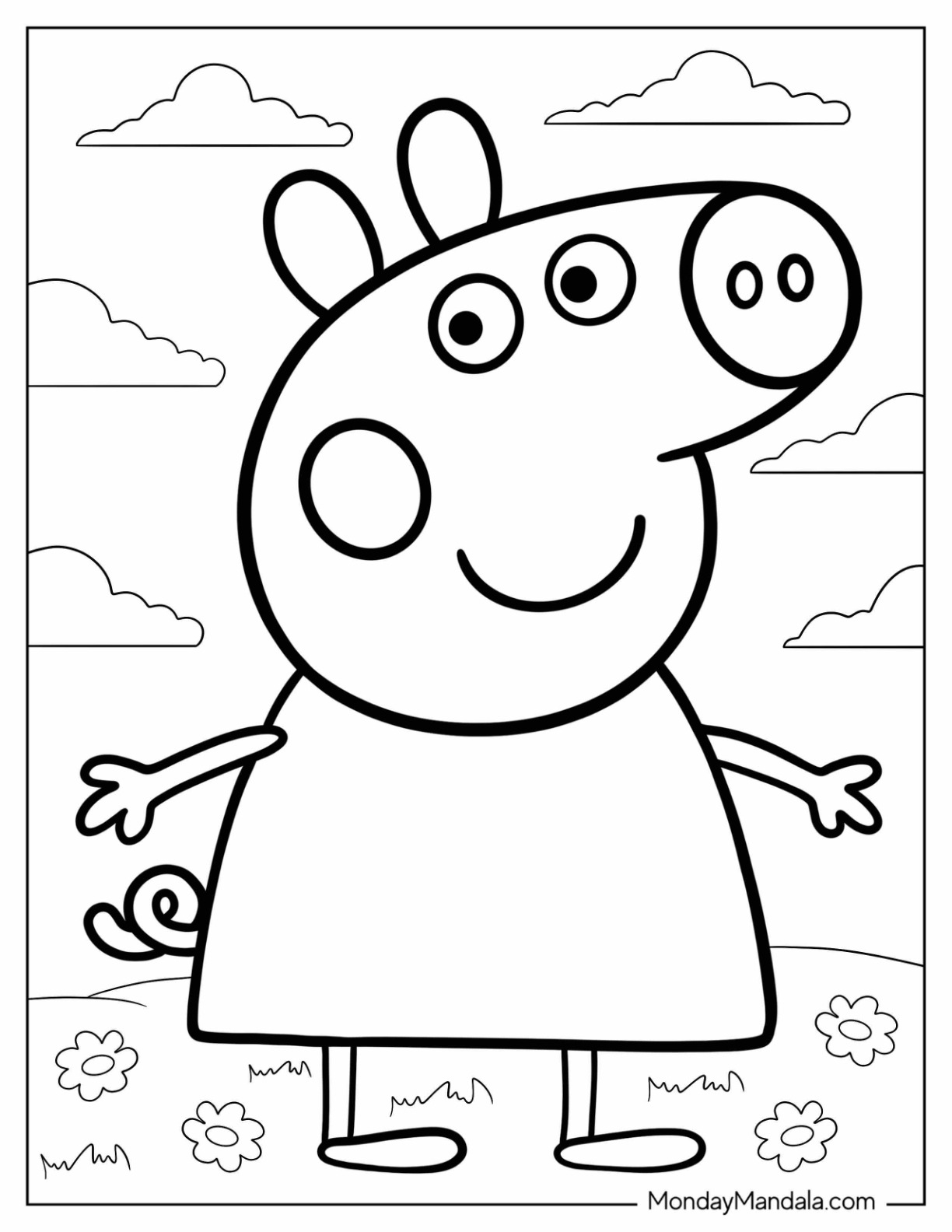 free printable coloring pages cartoon characters