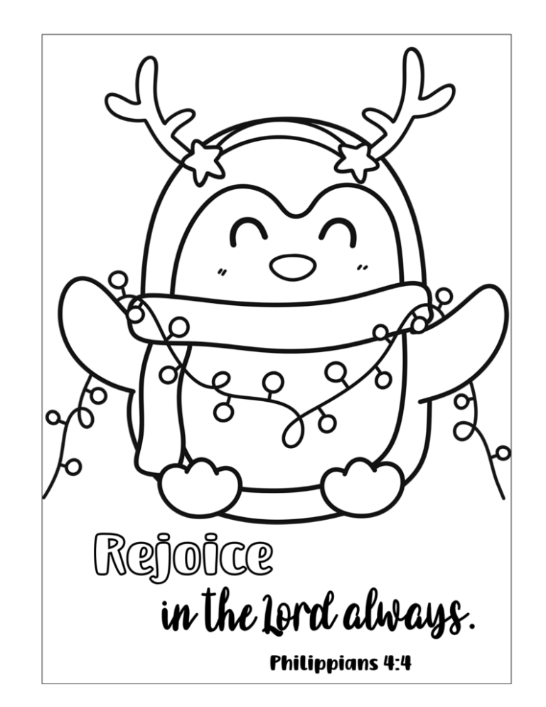 Free Christian Christmas Coloring Pages Out Upon The Waters