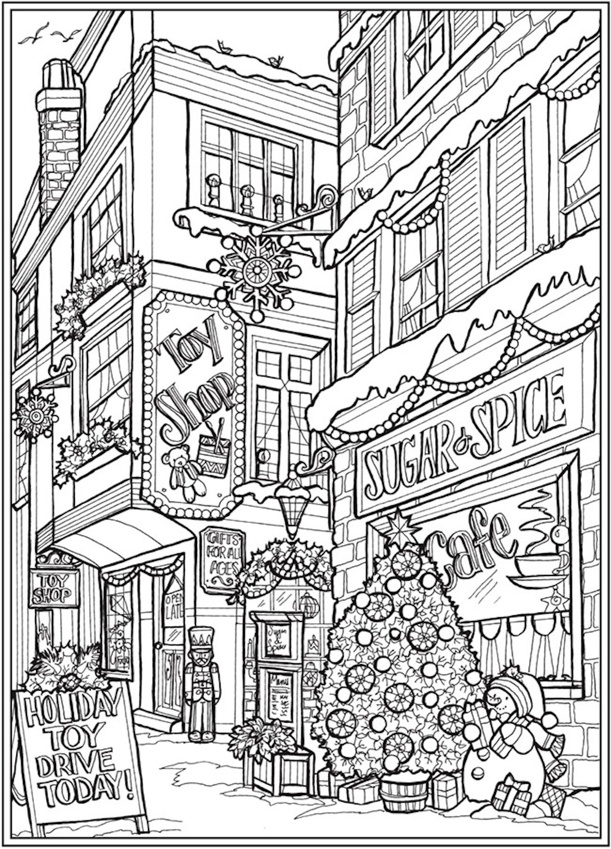Free Christmas Coloring Pages Mom Life Made Easy