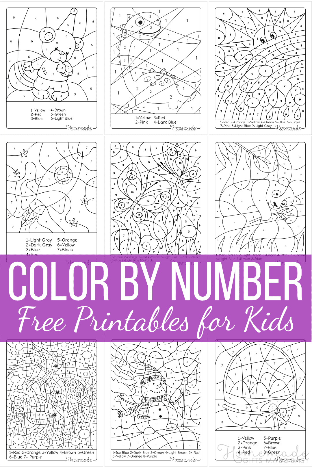 extreme color by number free printables extreme color by number free printables