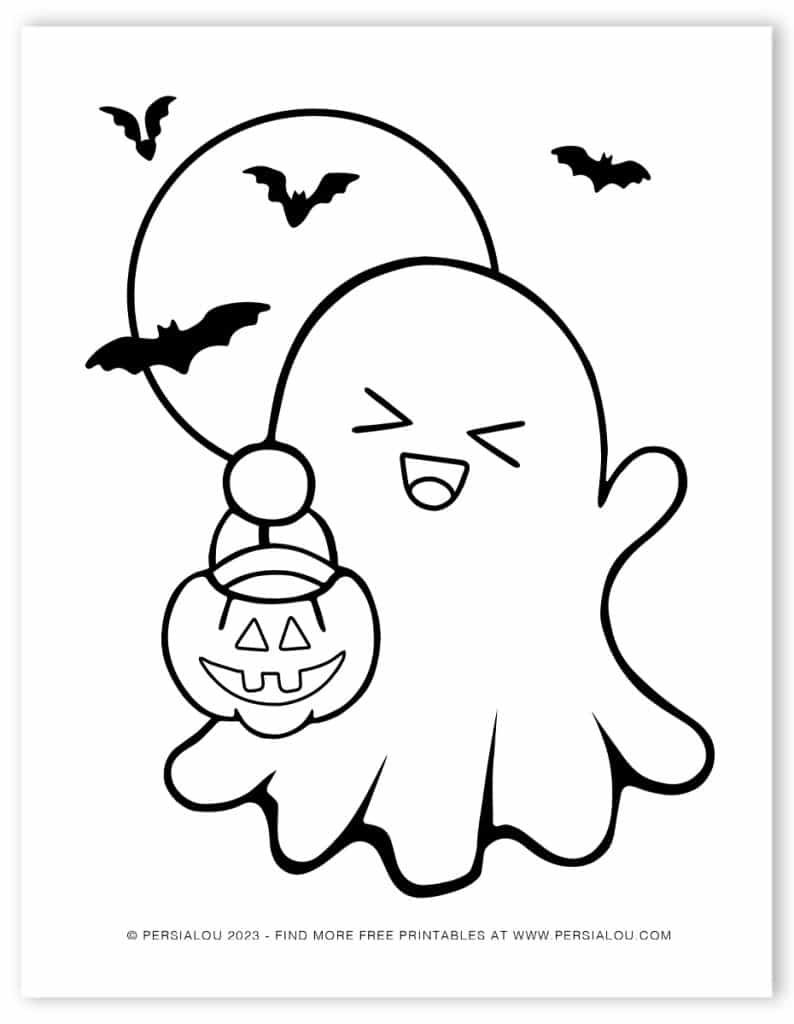 free coloring pages halloween printable