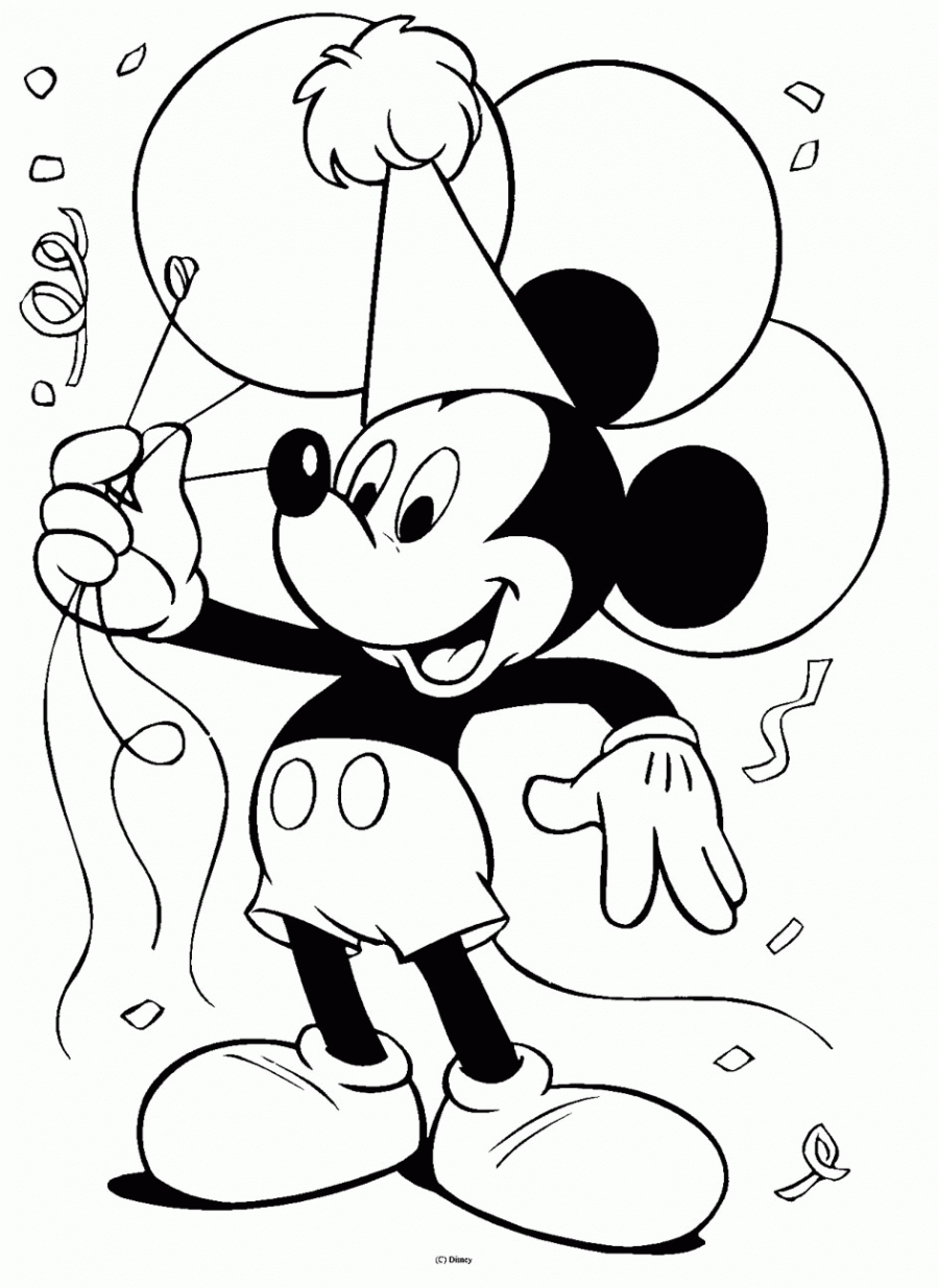 coloring pages free printable disney