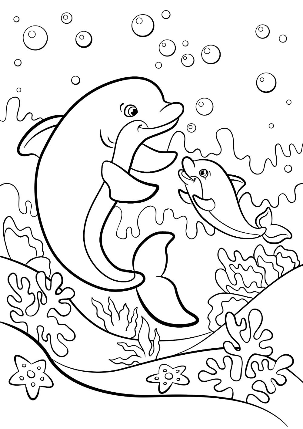 dolphin printable coloring pages dolphin printable coloring pages