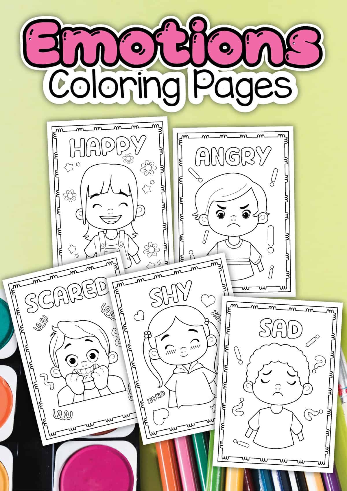 printable emotion faces coloring pages printable emotion faces coloring pages