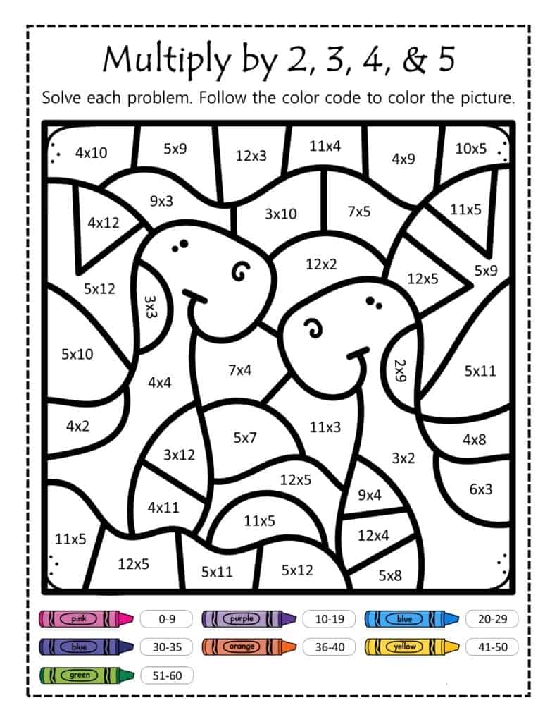 Free Multiplication Printouts For Grades 3 5 Hess UnAcademy