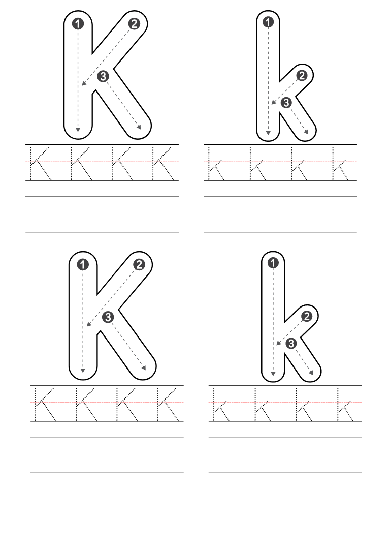 letter k worksheets letter k worksheets