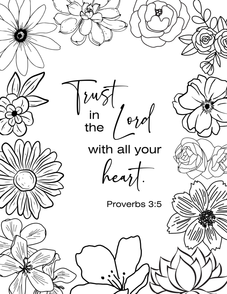 Free Printable Bible Verse Coloring Pages Out Upon The Waters