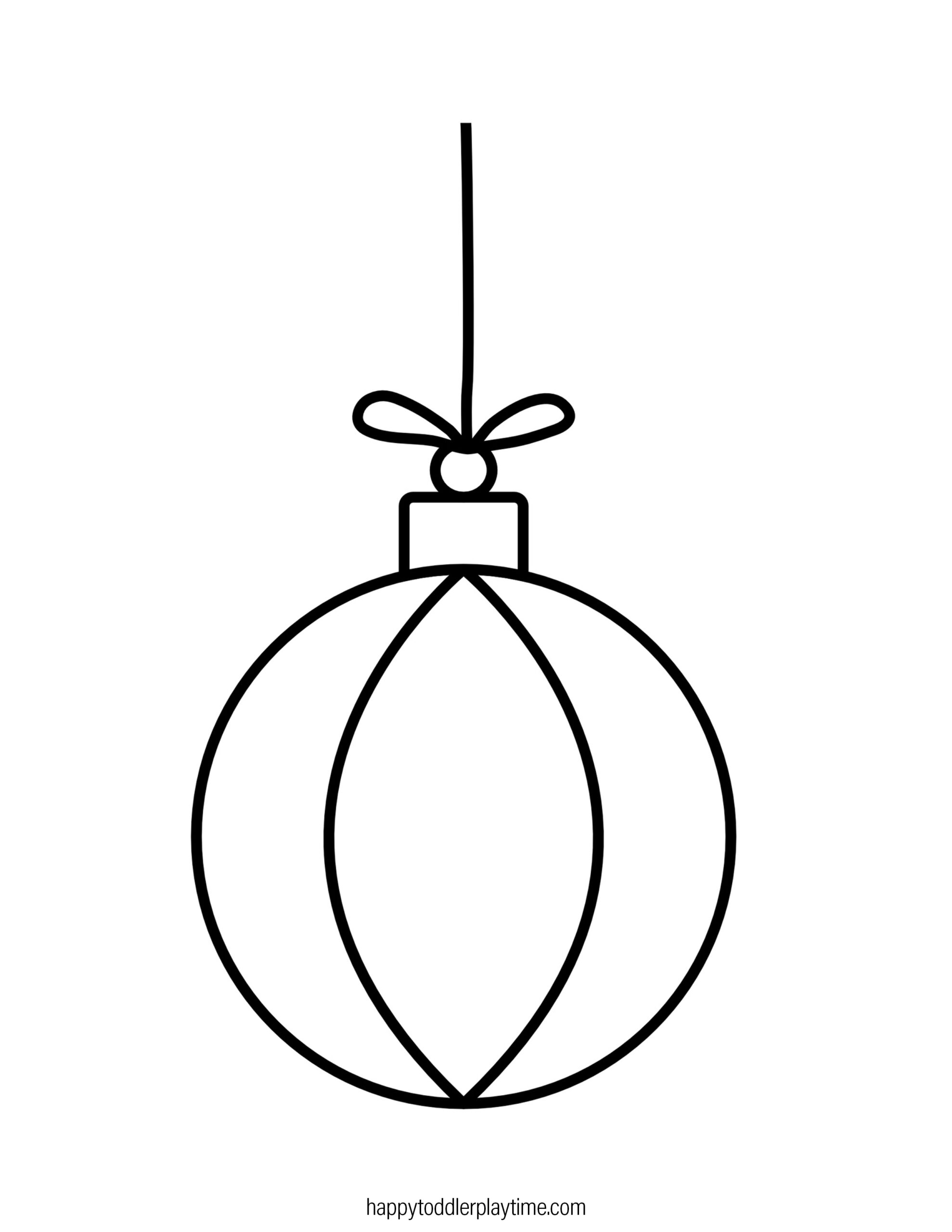 Free Printable Christmas Ornament Coloring Pages Happy Toddler Playtime Free Printable Christmas Ornament Coloring Pages Happy Toddler Playtime