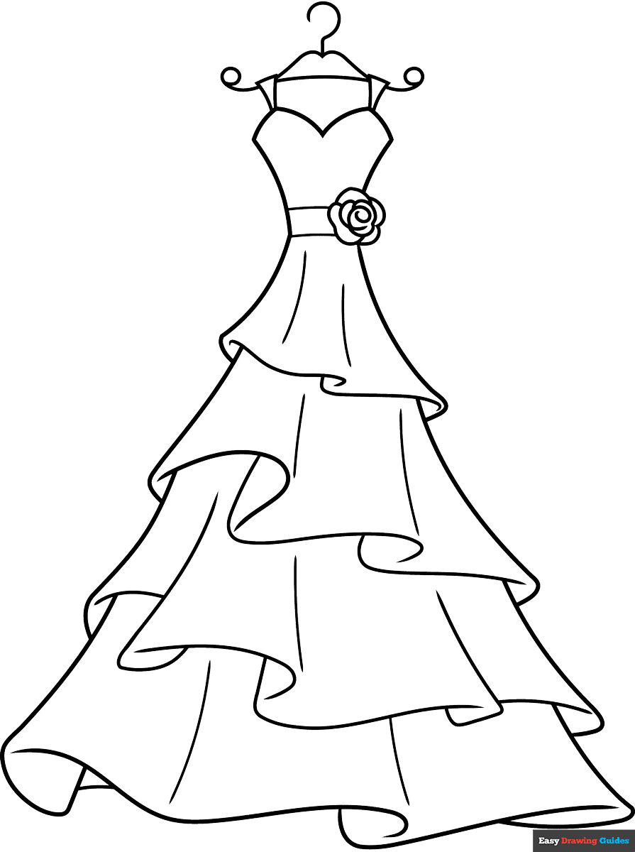 Free Printable Clothes Coloring Pages For Kids