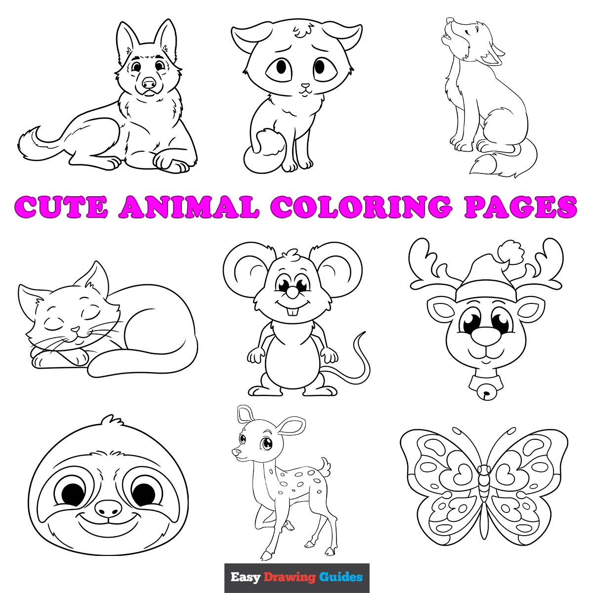 animal coloring sheet printables animal coloring sheet printables