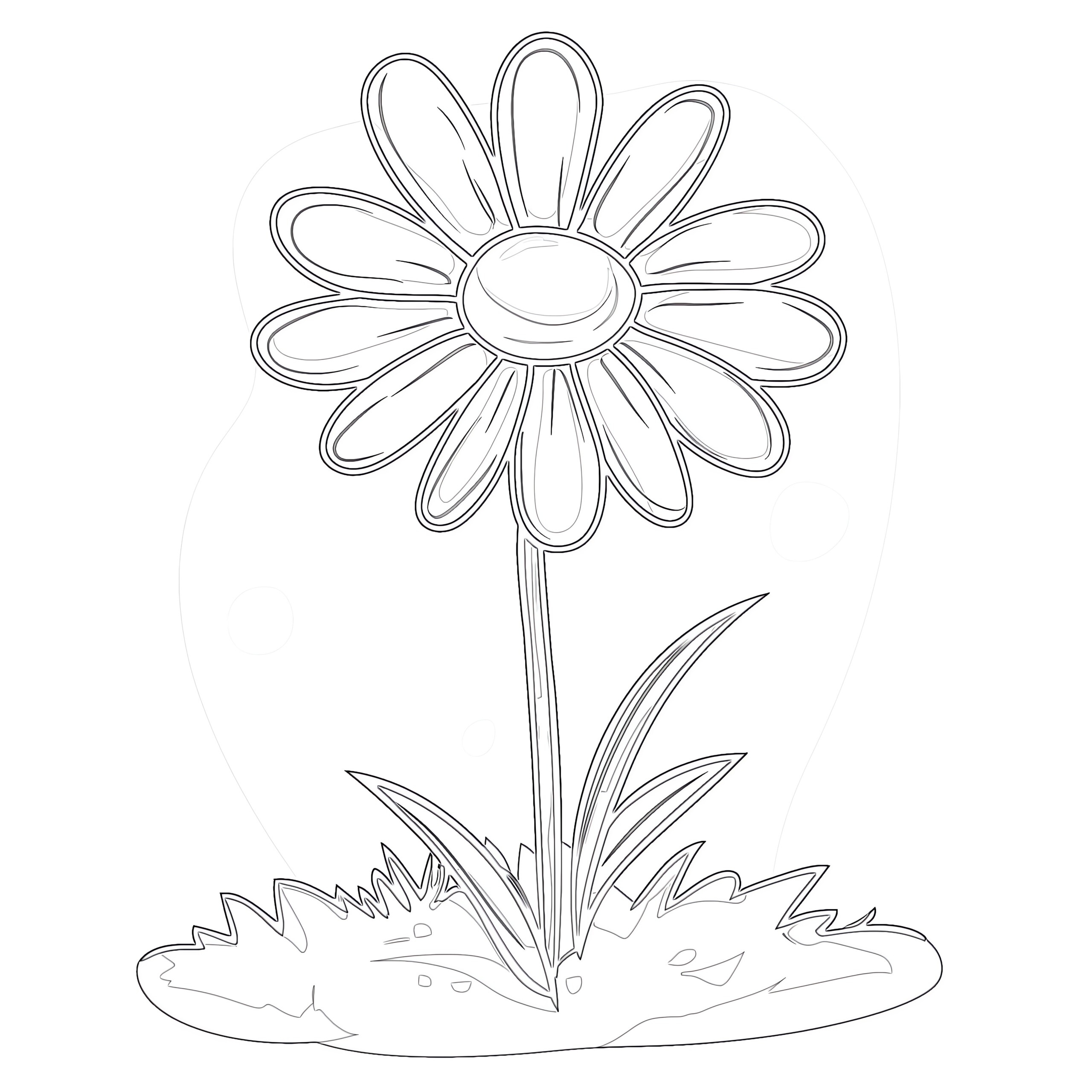 Free Printable Daisy Coloring Pages Coloring Pages Mimi Panda