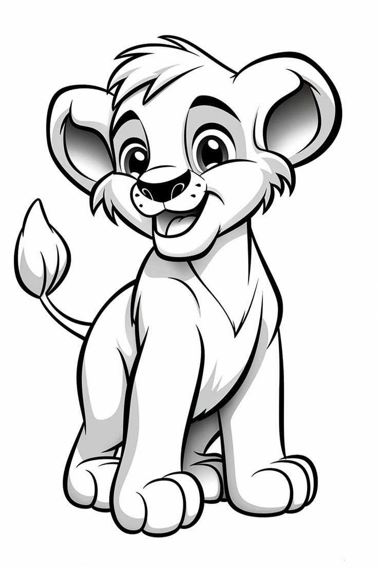 Free Printable Disney Characters Coloring Pages For Kids