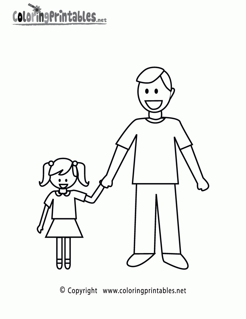 father's day printable coloring pages