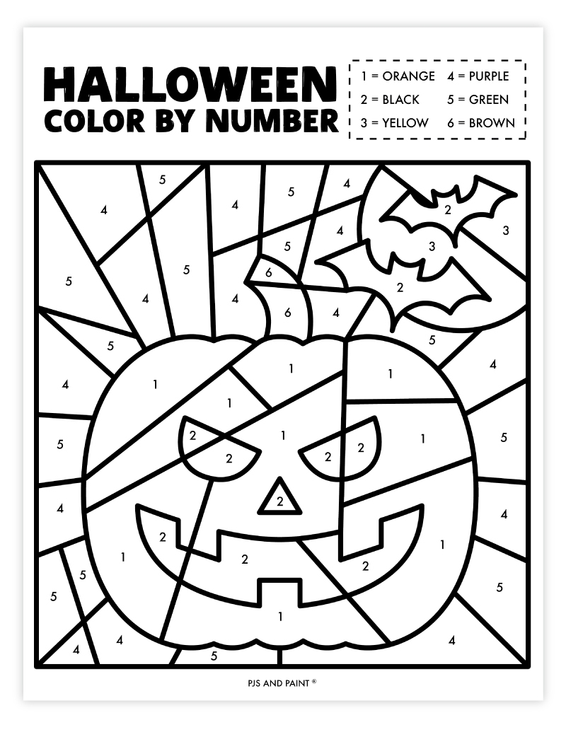 printable color by number printable color by number
