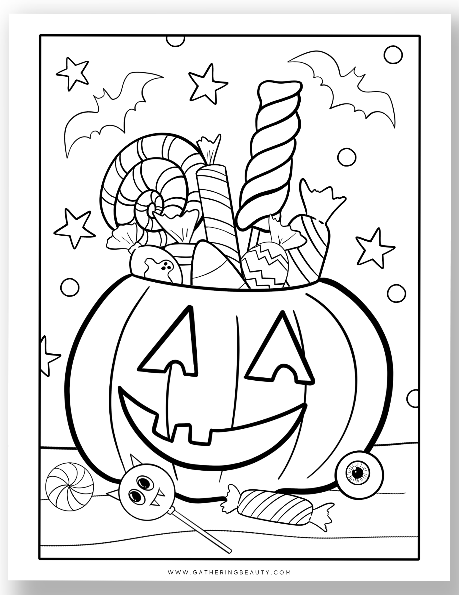 coloring pages halloween printable