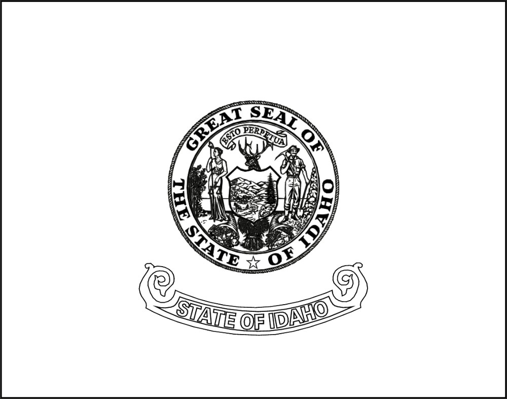 printable state flags to color