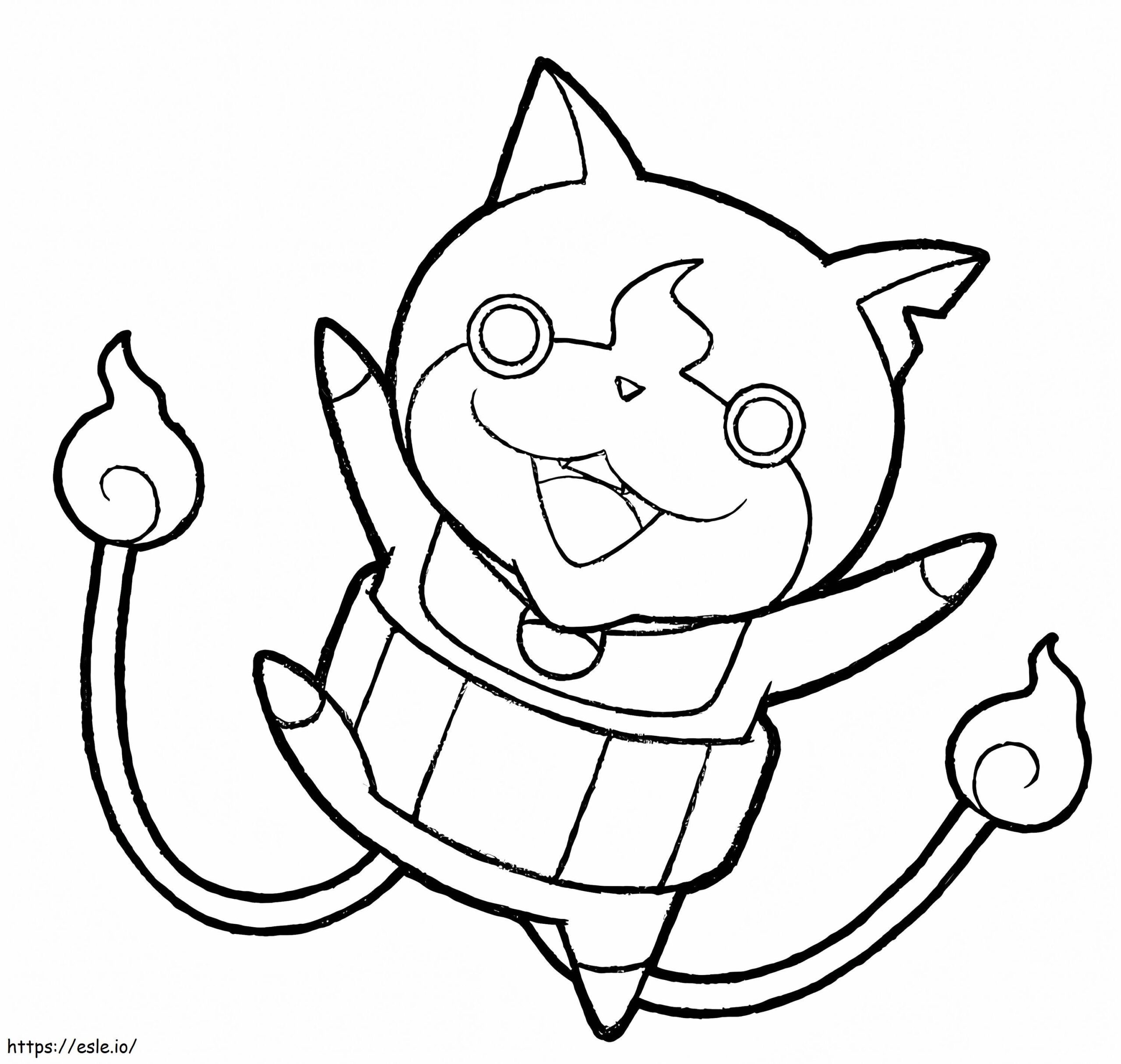 yo kai printable coloring pages yo kai printable coloring pages