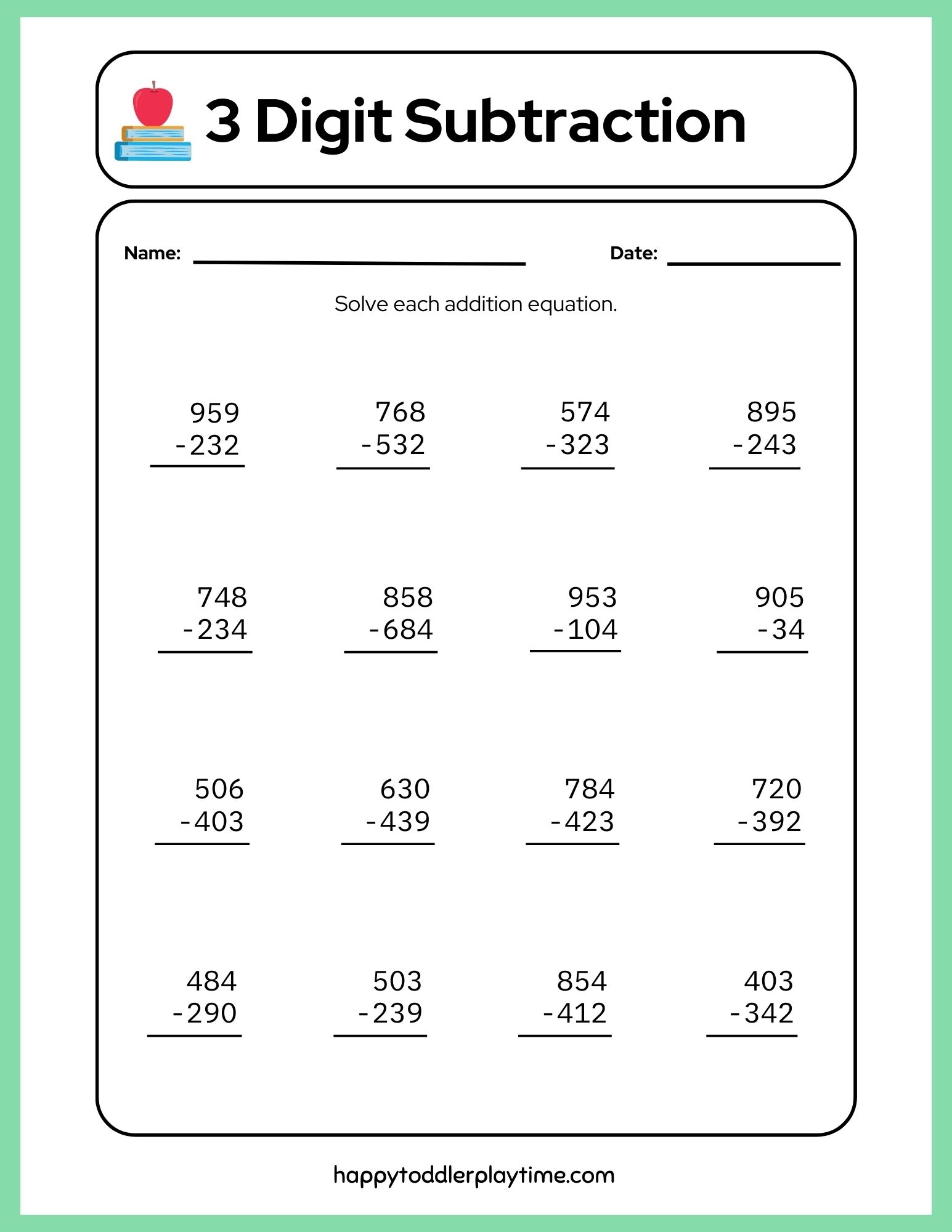 Free Printable Math Worksheets For Grade 4 Happy Toddler Playtime Free Printable Math Worksheets For Grade 4 Happy Toddler Playtime