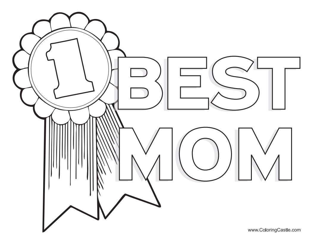Free Printable Mothers Day Coloring Pages Worksheets Library