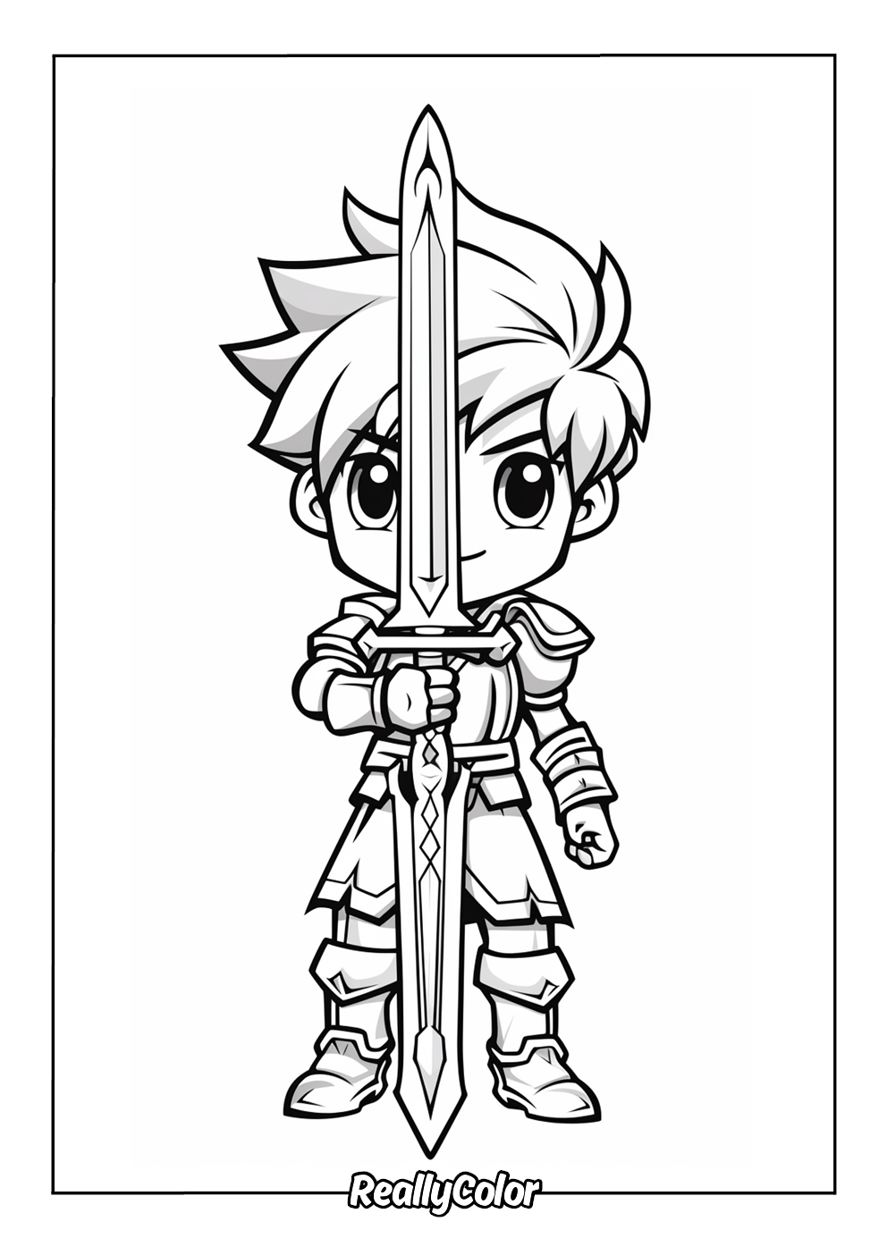 Free Printable Sword Coloring Pages Free Printable Sword Coloring Pages