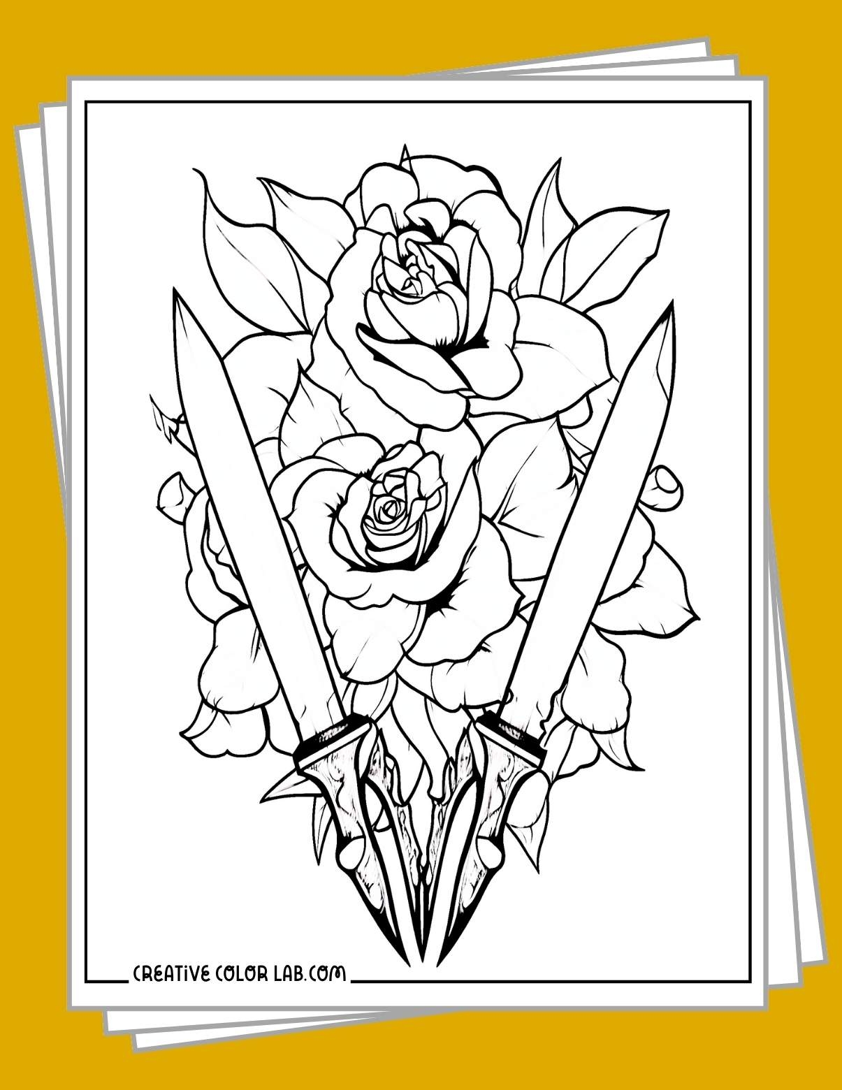 Free Printable Tattoo Coloring Pages