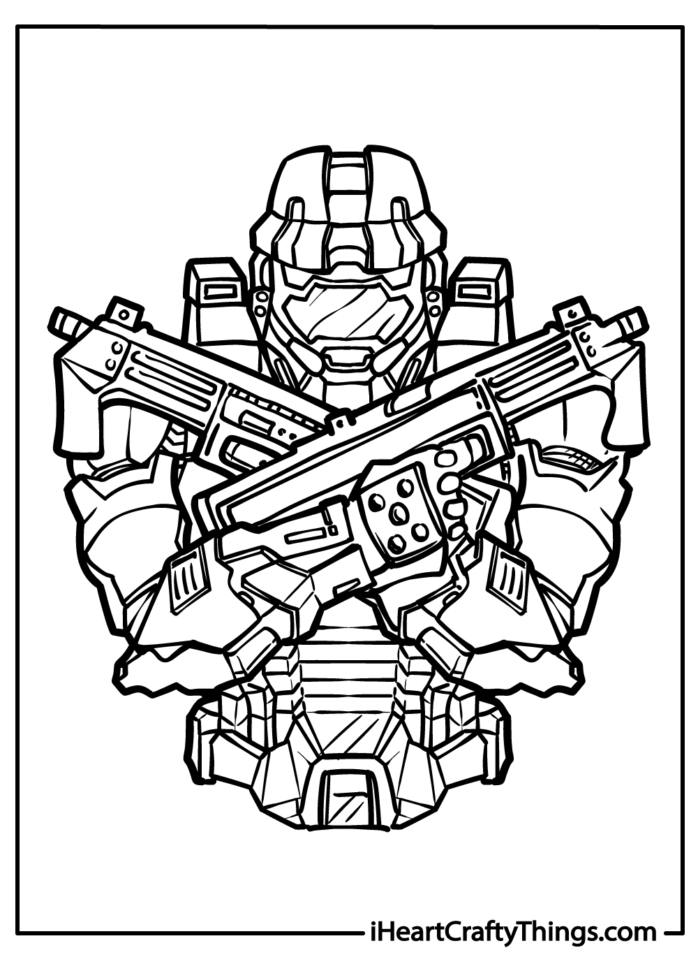 Halo Coloring Pages 100 Free Printables 